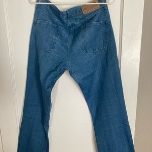 Organic Selvedge Denim Jeans - slimmer fit